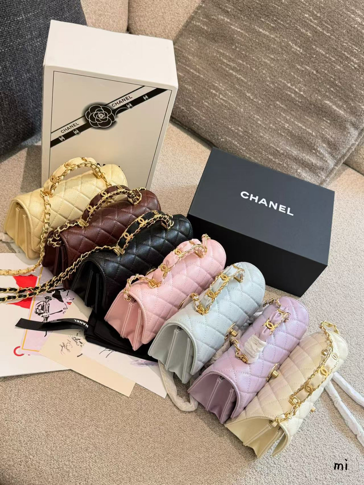 CHL Jewel handle  Bag 5 Color's