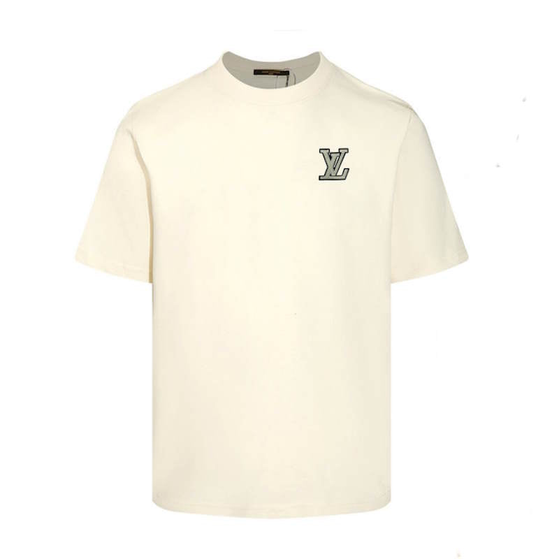 LU T-shirt 2 Color 's Embroidery logo