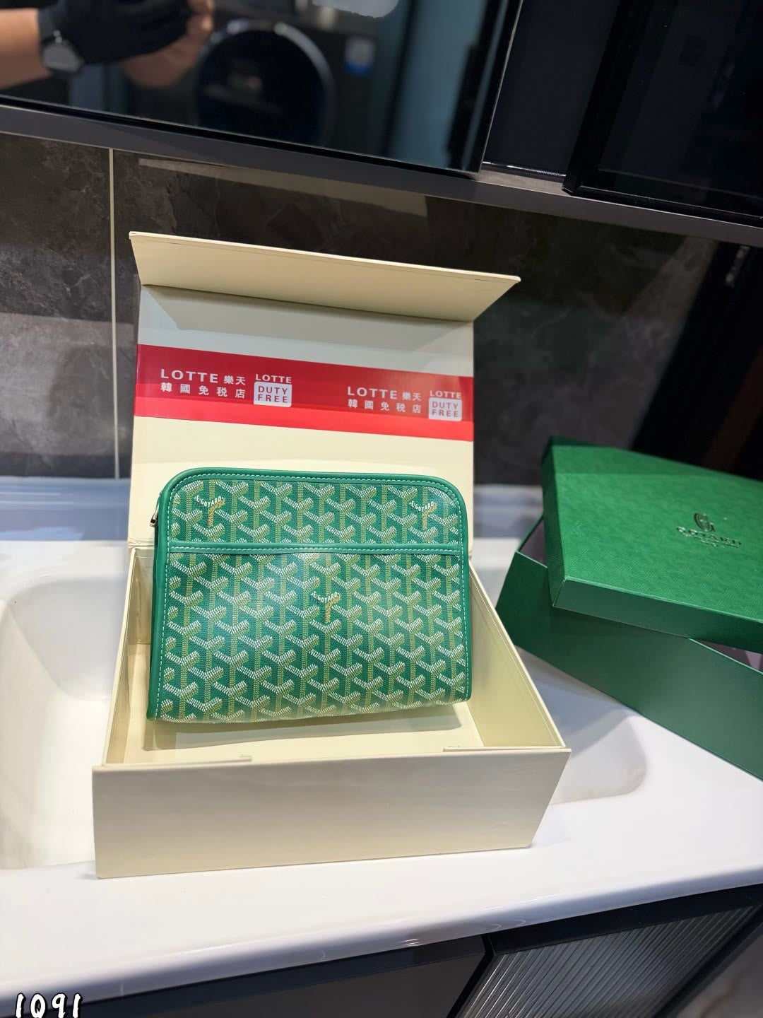 A*GO  Canvas MM clutch bag 6 Color's 25 CM