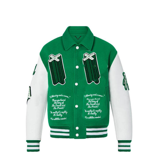 DO GO Jacket Baseball Varsity Bomber