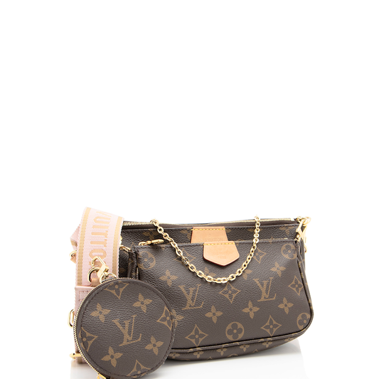 LU Bag Monogram Canvas Multi-Pochette 2 Color's