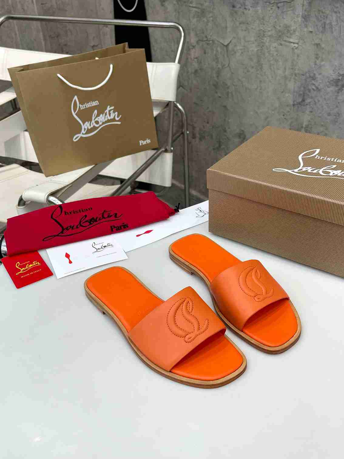 LABUTIN  Slippers Sandals 6 Color 's